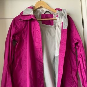 LL Bean Pink Rain Jacket
